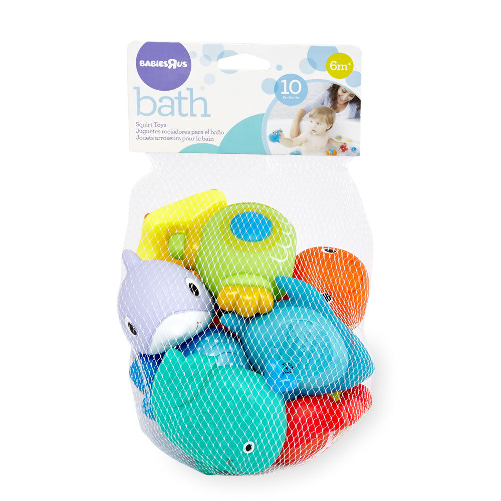 Babies R Us Bath Squirties - 10 Pack 