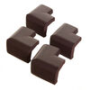 Dreambaby Classic Foam Corner Protectors - Brown - 4pk