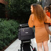 Petunia Pickle Bottom - Boxy Backpack Deluxe - Carbon Cable Stitch Leatherette