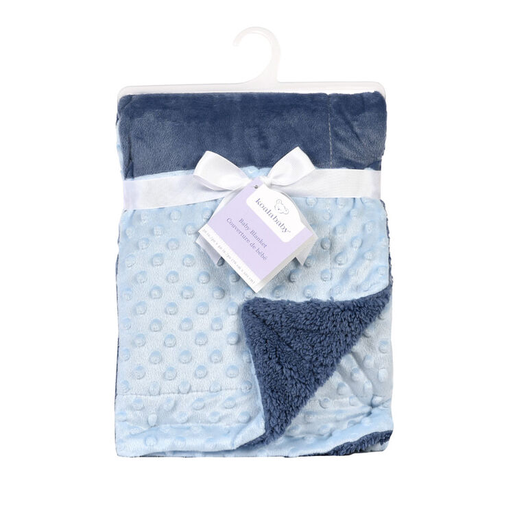 Koala Baby Baby Blanket Patchwork Blue Babies R Us Canada
