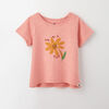 3-4 ans t-shirt imprimé à manches courtes - imprimé rose pâle