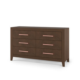 Child Craft Kieran Double Dresser, Toasted Chestnut