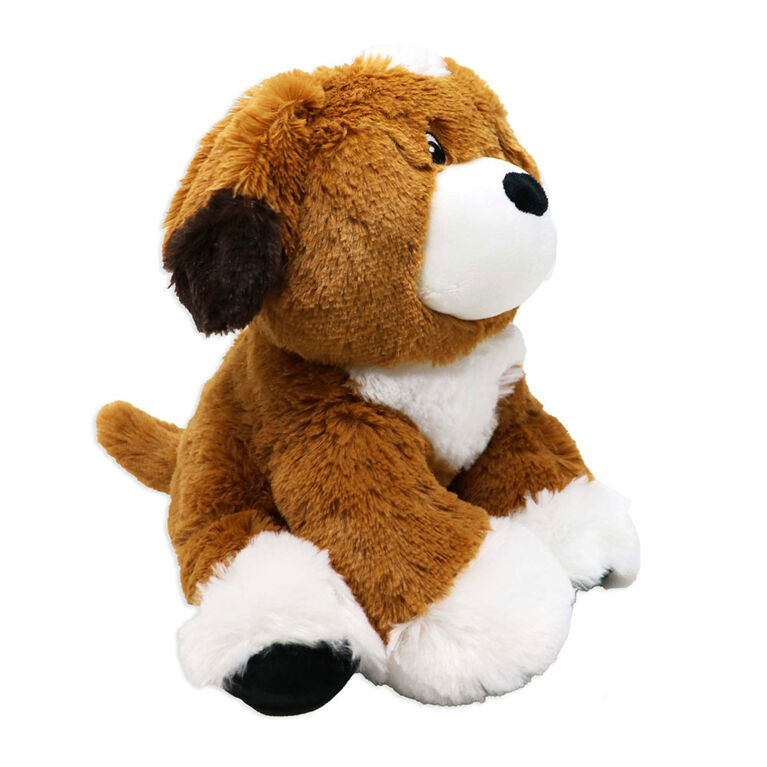 Plushies by Baby Mode Plush Tan Puppy Toy- 11"