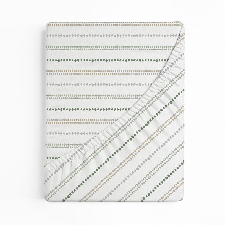 Koala Baby 2 pack Flannel Bassinet Sheet Woodland