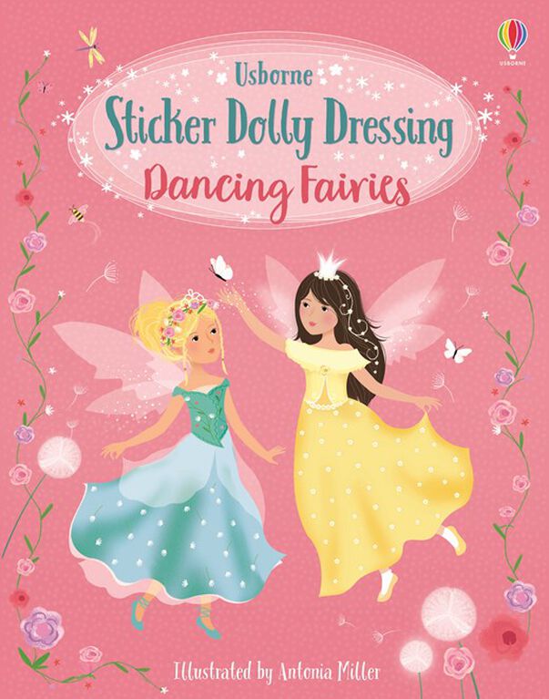 Sticker Dolly Dressing Dancing Fairies - English Edition