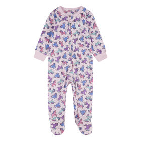 Converse Unicorn All Over Print Coverall Footed - Pink Foam - Size 3 Months
