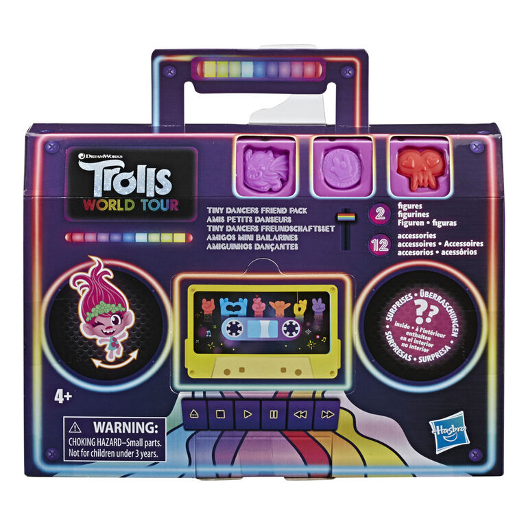 DreamWorks Trolls Tiny Dancers Friend Pack with 2 Tiny Dancers Figures