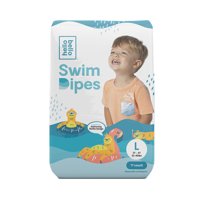 Swim Diapers - Jumbo Pack Size Large - English Edition
