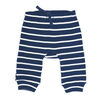 Baby Mode Ensemble Sherpa 3 pi&egrave;ces : rayures bleu marine, 3-6 mois