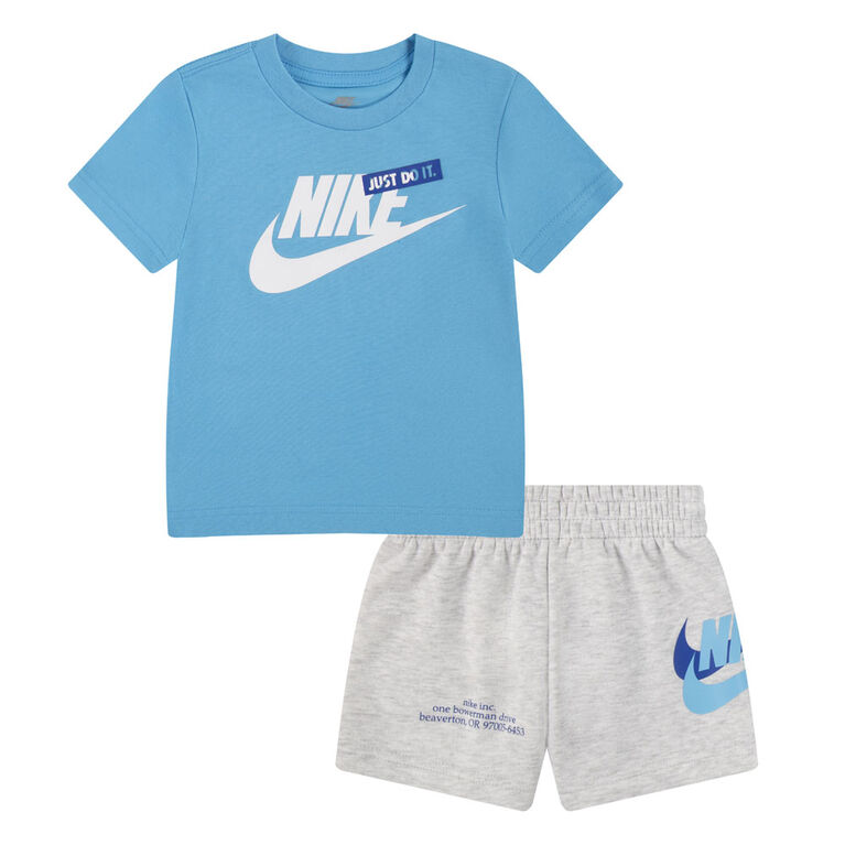 Nike Amplify Shorts Set - Birch Heather