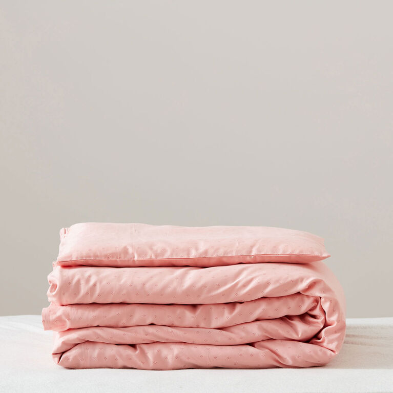 ergoPouch - Organic Single Quilt Cover and Standard Pillow Case - Berries