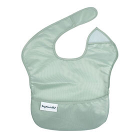 Tiny Twinkle - Mess Proof Easy Bib  - Sage 6-24M