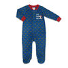 Koala Baby Microfleece Sleeper Blue - Let's Play Ball, 0-3 Month