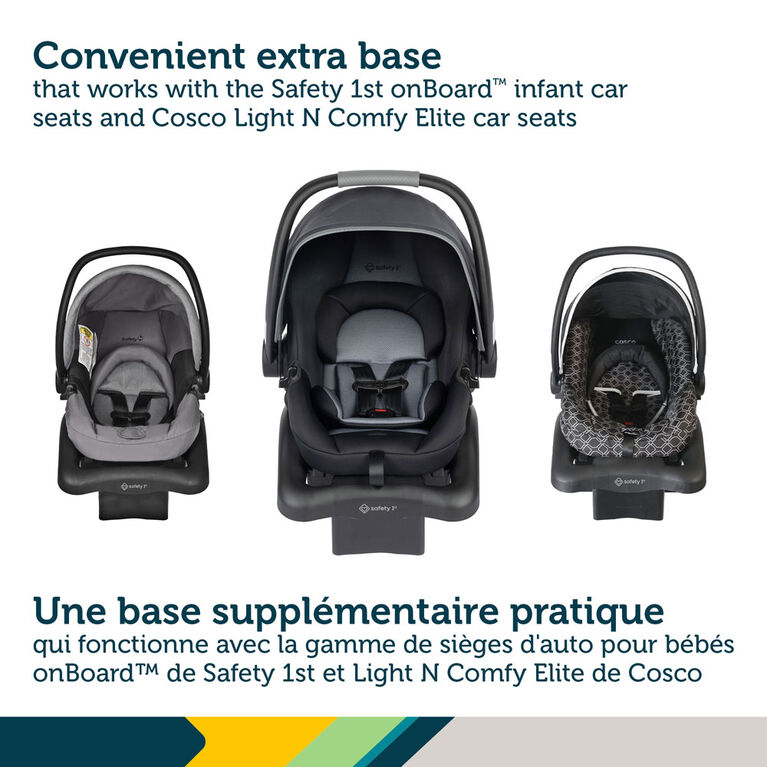 Base pour siège d'auto pour bébé onBoard FLX de Safety 1st