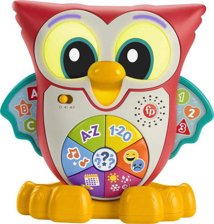 ​Fisher-Price Linkimals Light-Up and Learn Owl, French Edition