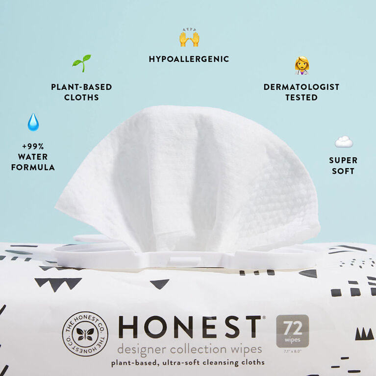 The Honest Company - Lingettes pour bébés - 72 unités