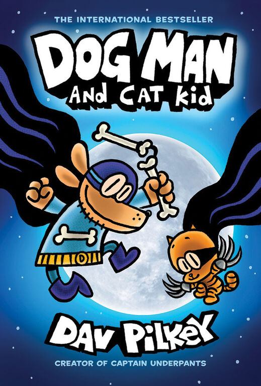 Scholastic - Dog Man: Dog Man and Cat Kid - Édition anglaise