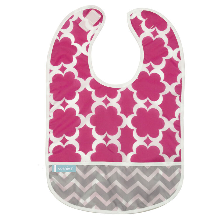Kushies Cleanbib 12M+ Pink Babies R Us Canada