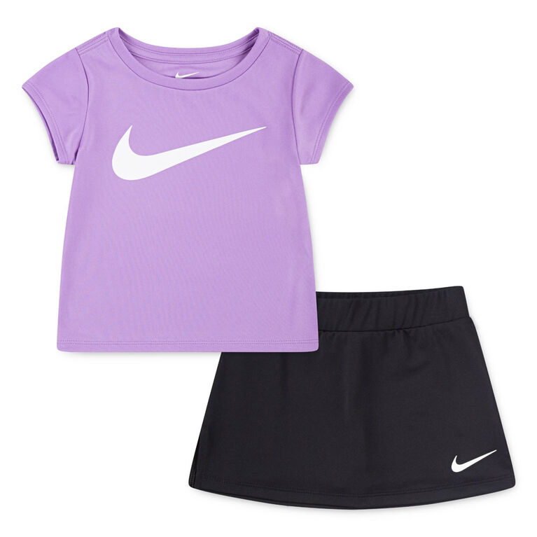 Nike 2-Piece Dri-FIT Scooter Set - Rush Fuschia - Size 2T