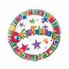 Congrats Twinkle Round Foil 18" - English Edition