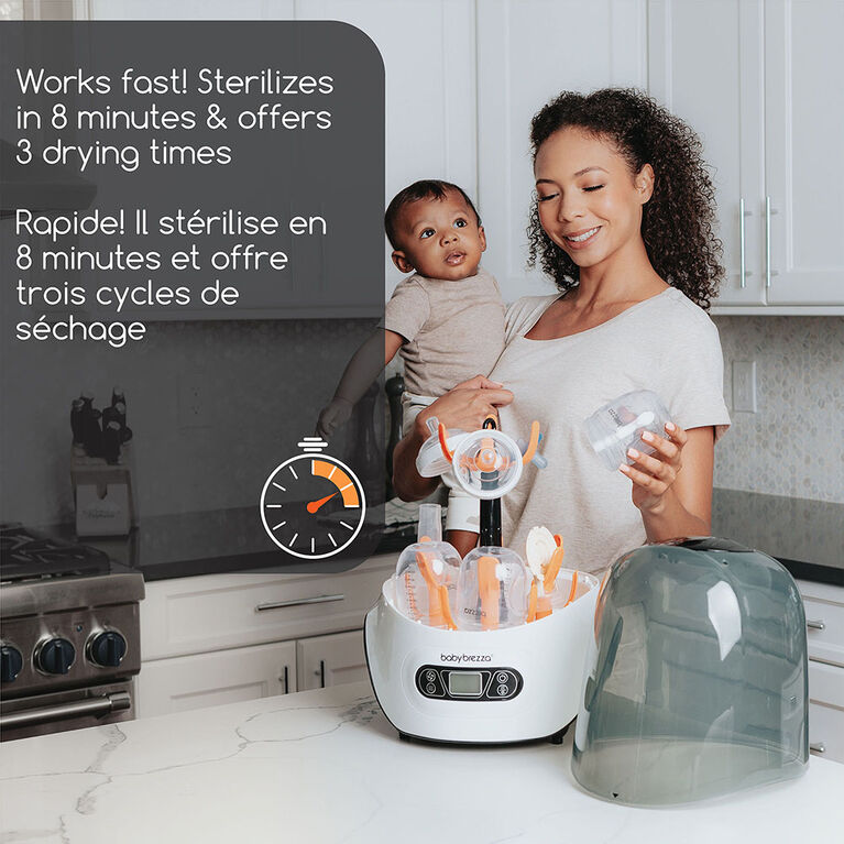 Baby Brezza - Sterilisateur secheur One-Step - Blanc