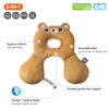 Benbat - Total Support Headrest - Bear / Brown / 0-12 Months Old