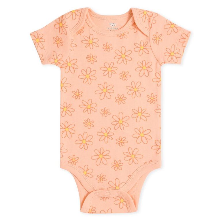 Koala Baby 4 Pack Short Sleeve Bodysuit White