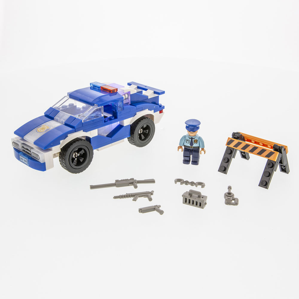 Laser top pegs police