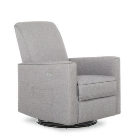 Dream On Me Harlow Electric Glider Light Grey