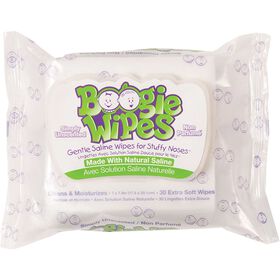 Boogie Wipes - Lingettes avec Solution Saline.