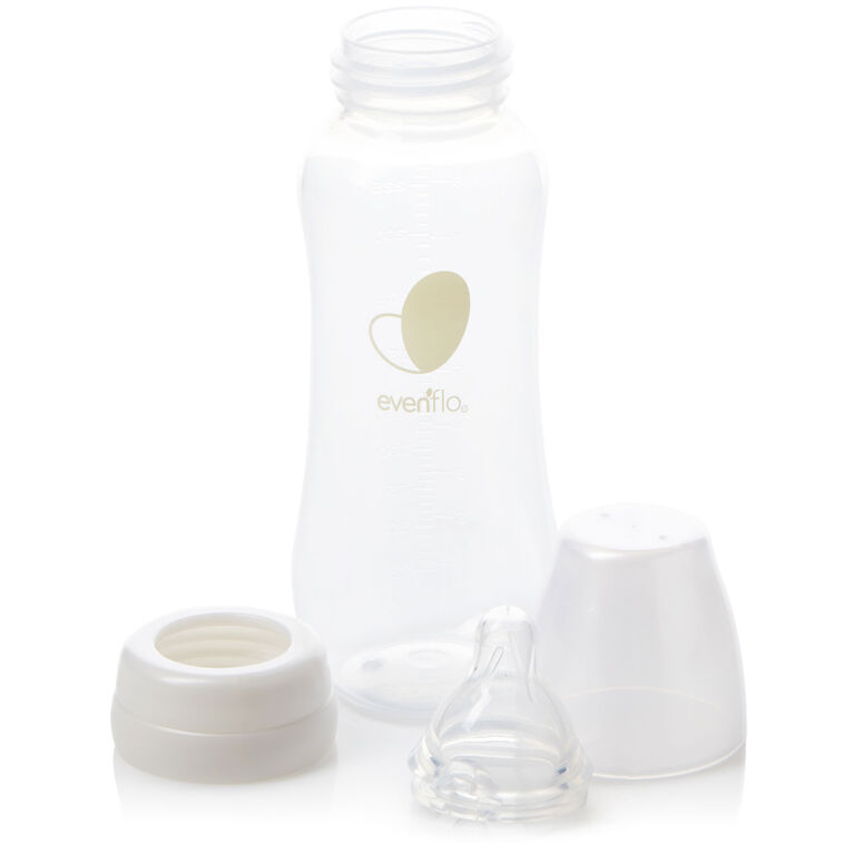 Evenflo Balance + Standard 9oz Neck Bottles 3-Pack - Clear