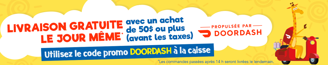 Livraison le jour même ou le jour suivant
