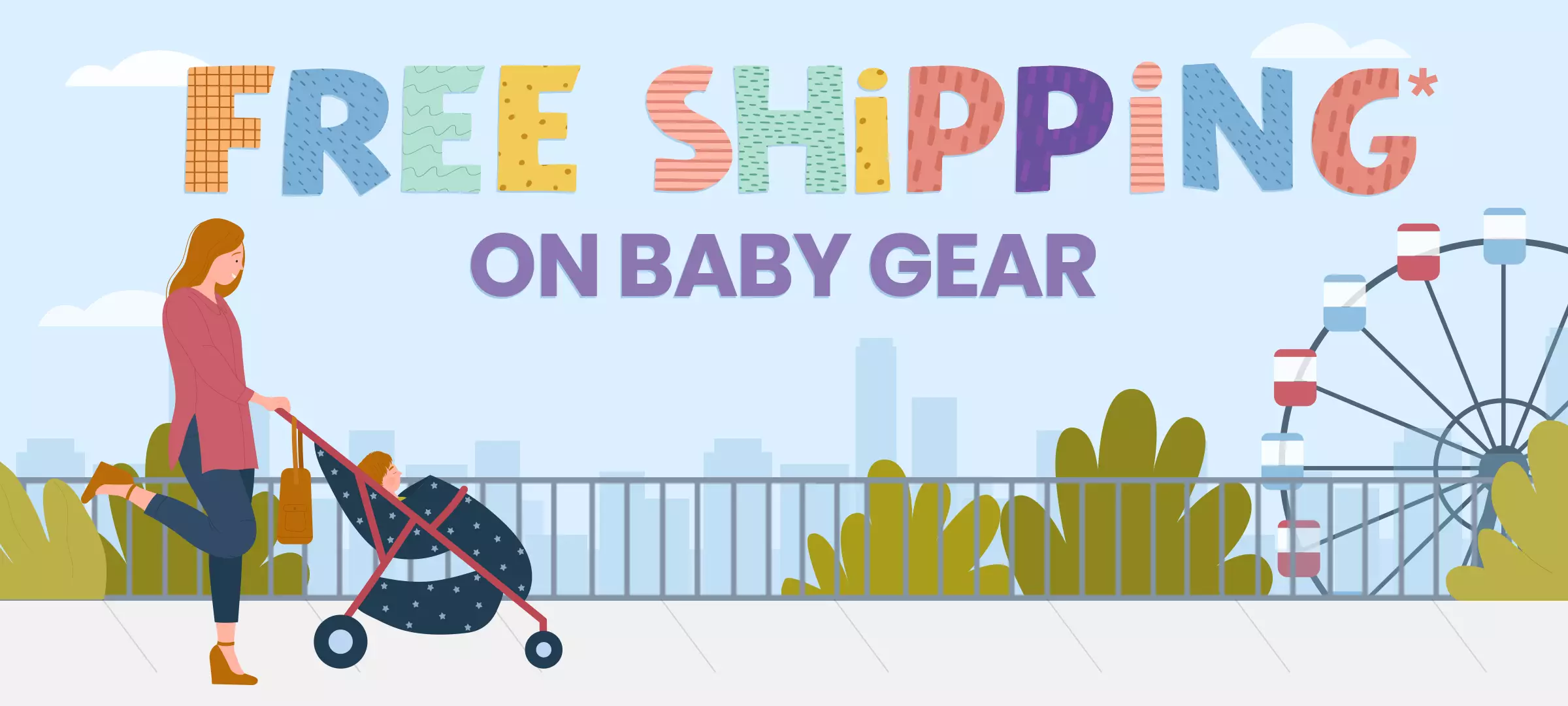 Free Shipping on Baby Gear