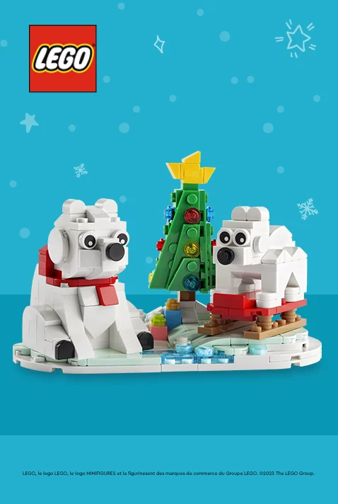 Prime avec achat LEGO® Les ours blancs en hiver