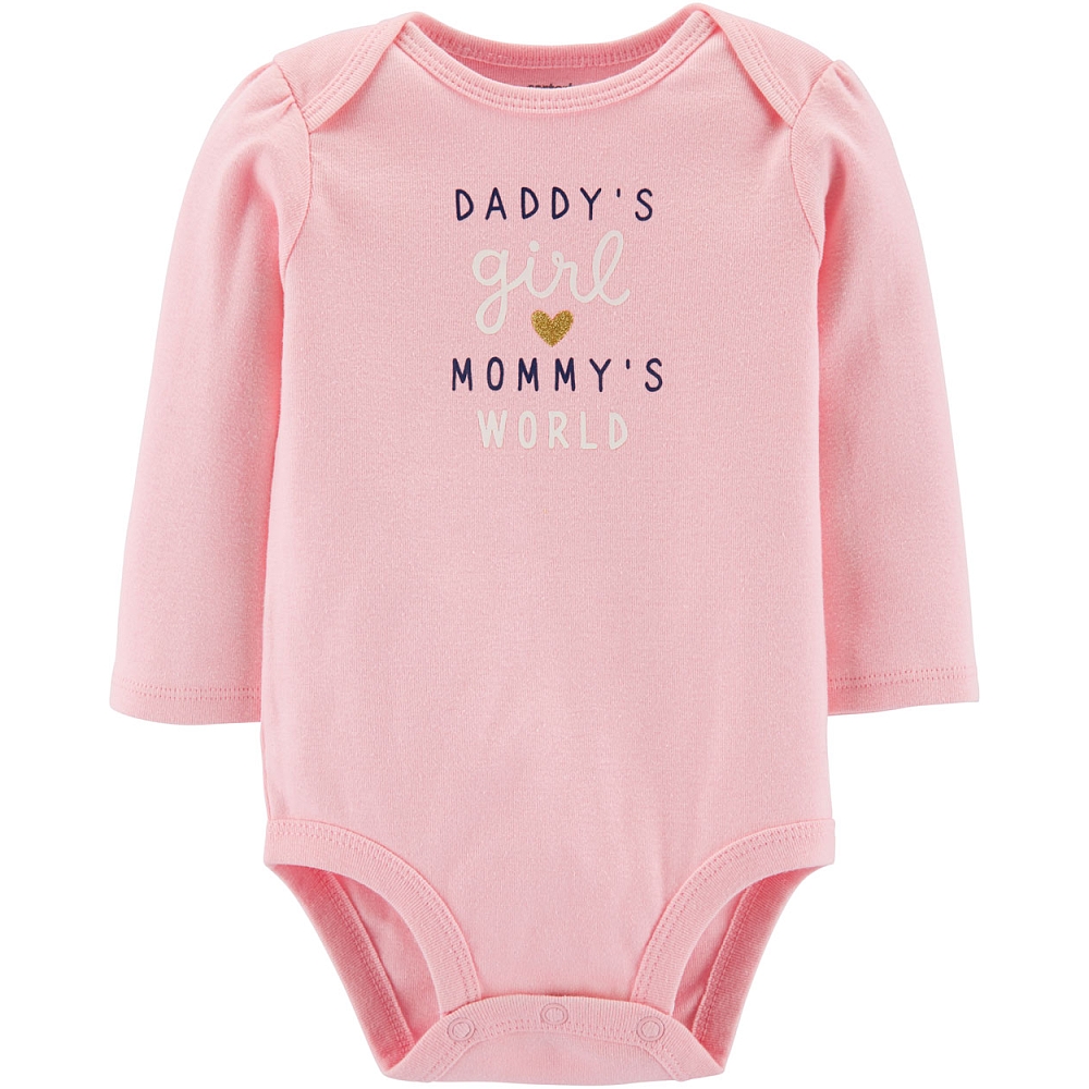 Buy Carter's Daddy's Girl Mommy's World Collectible Bodysuit Pink,  Newborn for CAD Toys R Us Canada