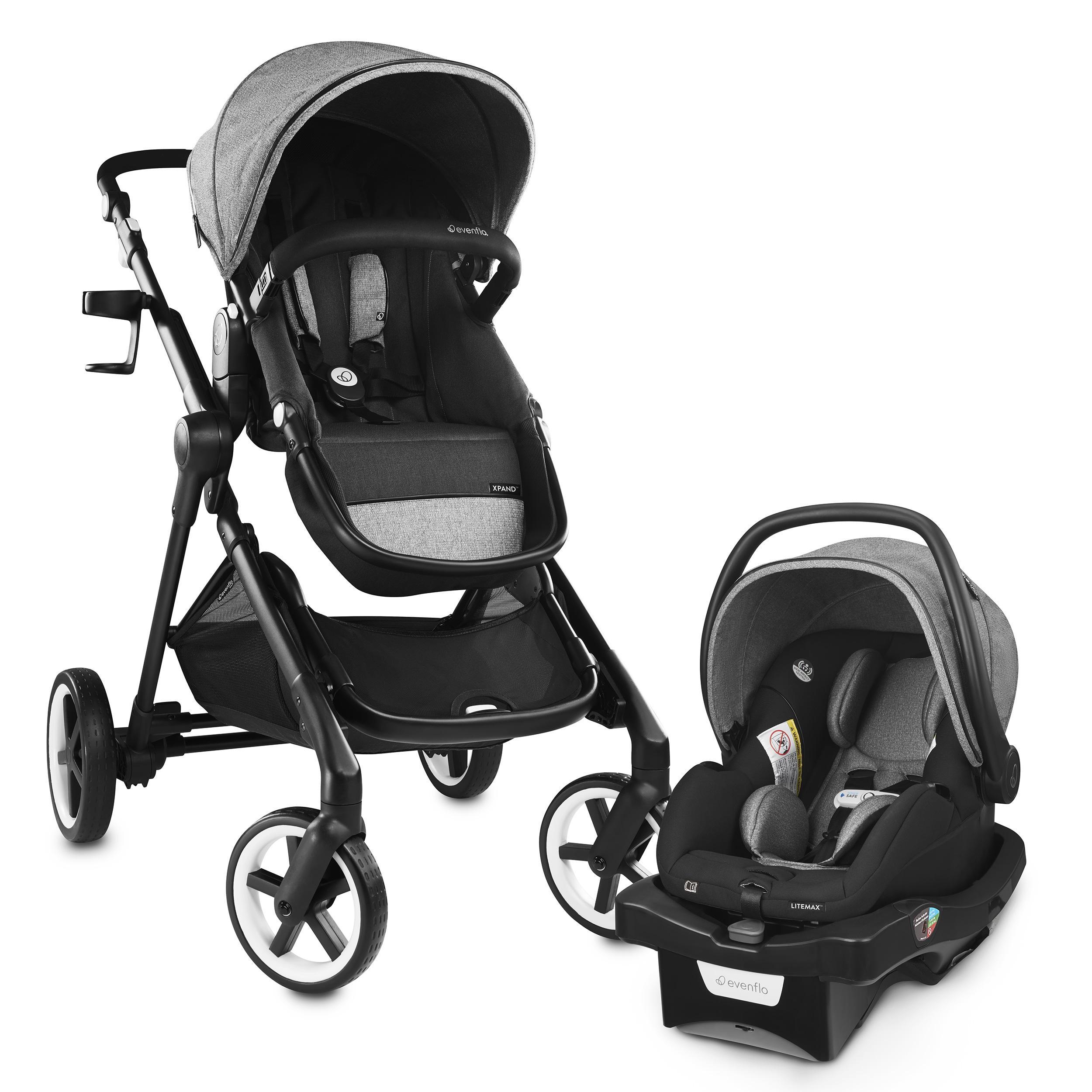 evenflo pivot xpand travel system