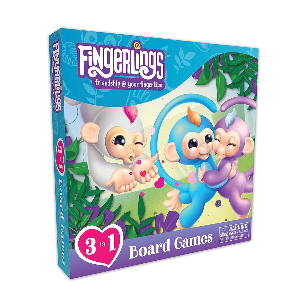 Fingerlings 3 in 1 Board game Toys R Us Canada
