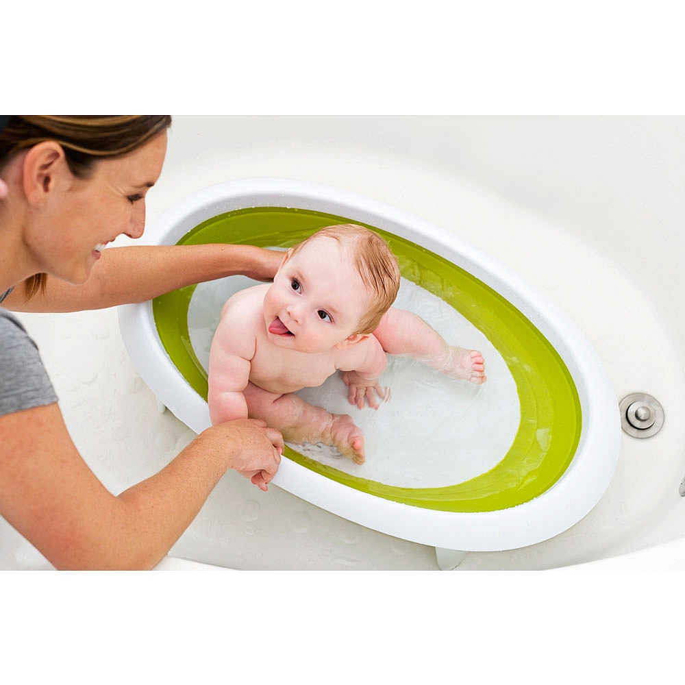 Boon Naked Collapsible Baby Bathtub Green Babies R Us Canada