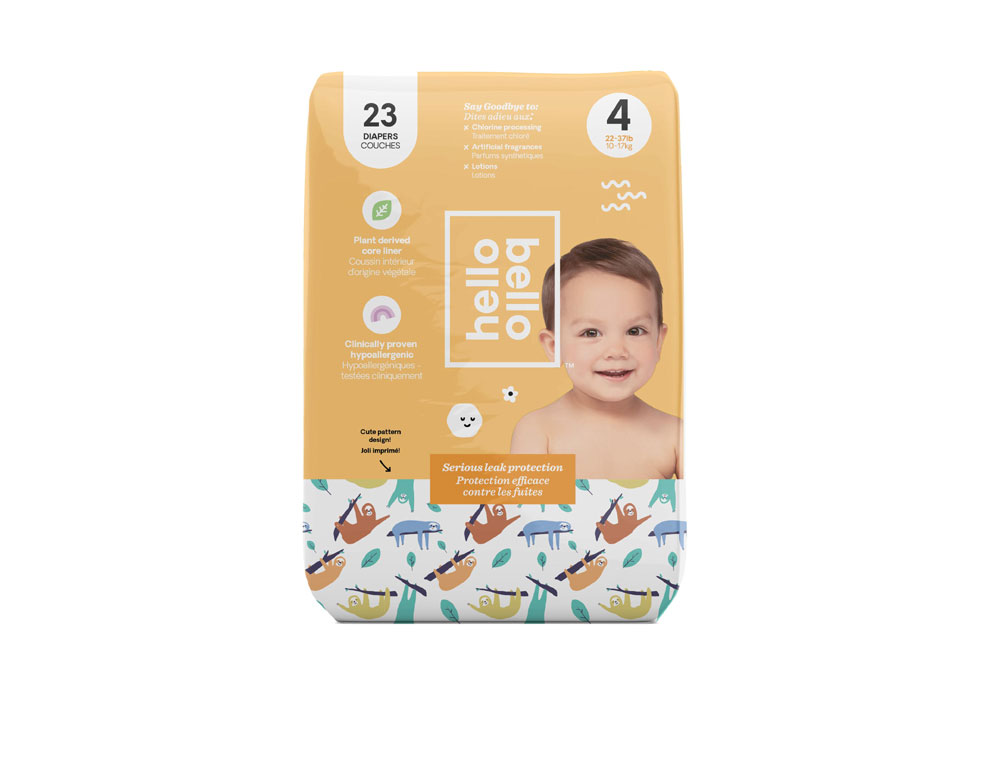 Hello Bello Jumbo Diaper Sleepy Sloth Size 4 Babies R Us Canada
