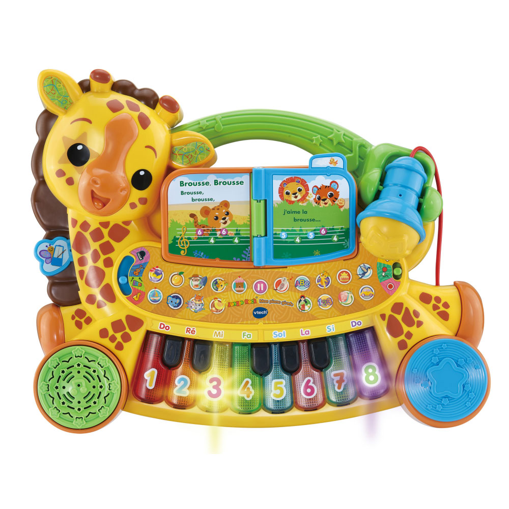 VTech Zoo Jamz Giraffe Piano French Edition Toys R Us Canada