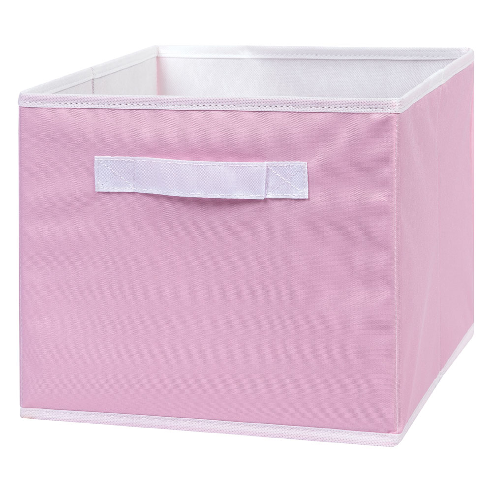Pink Canvas Storage Bin Babies R Us Canada