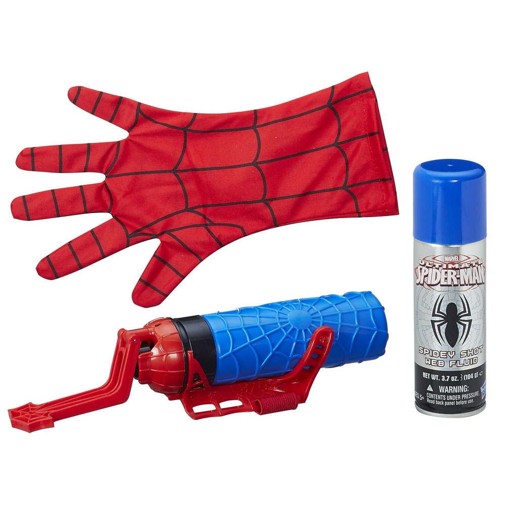 Marvel Dc Superhero Poignet Transmetteur Gant Shooter Spiderman