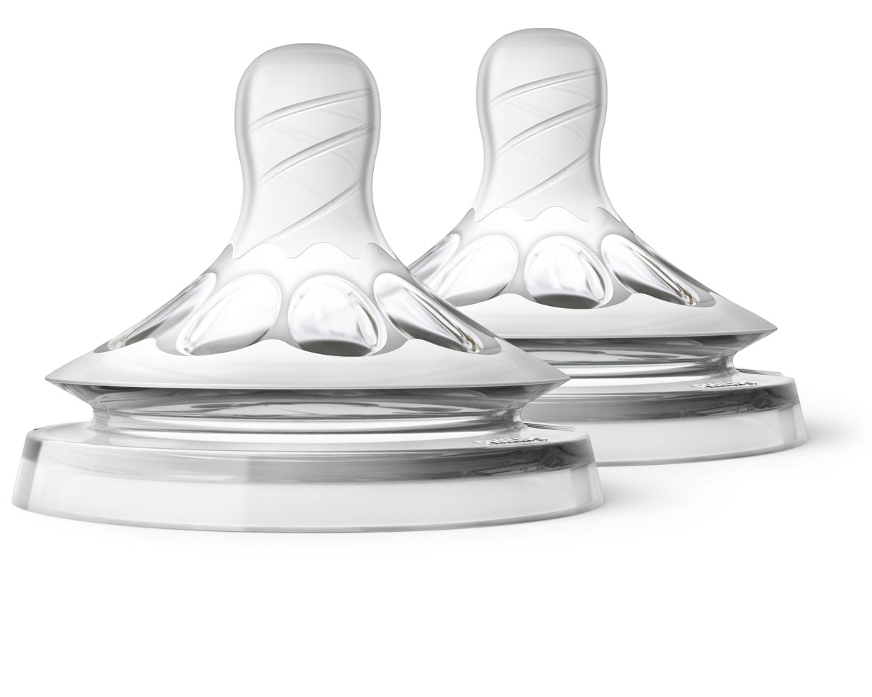 Dr. Brown's Standard Silicone Nipple Preemie Flow 2-Pack, 2