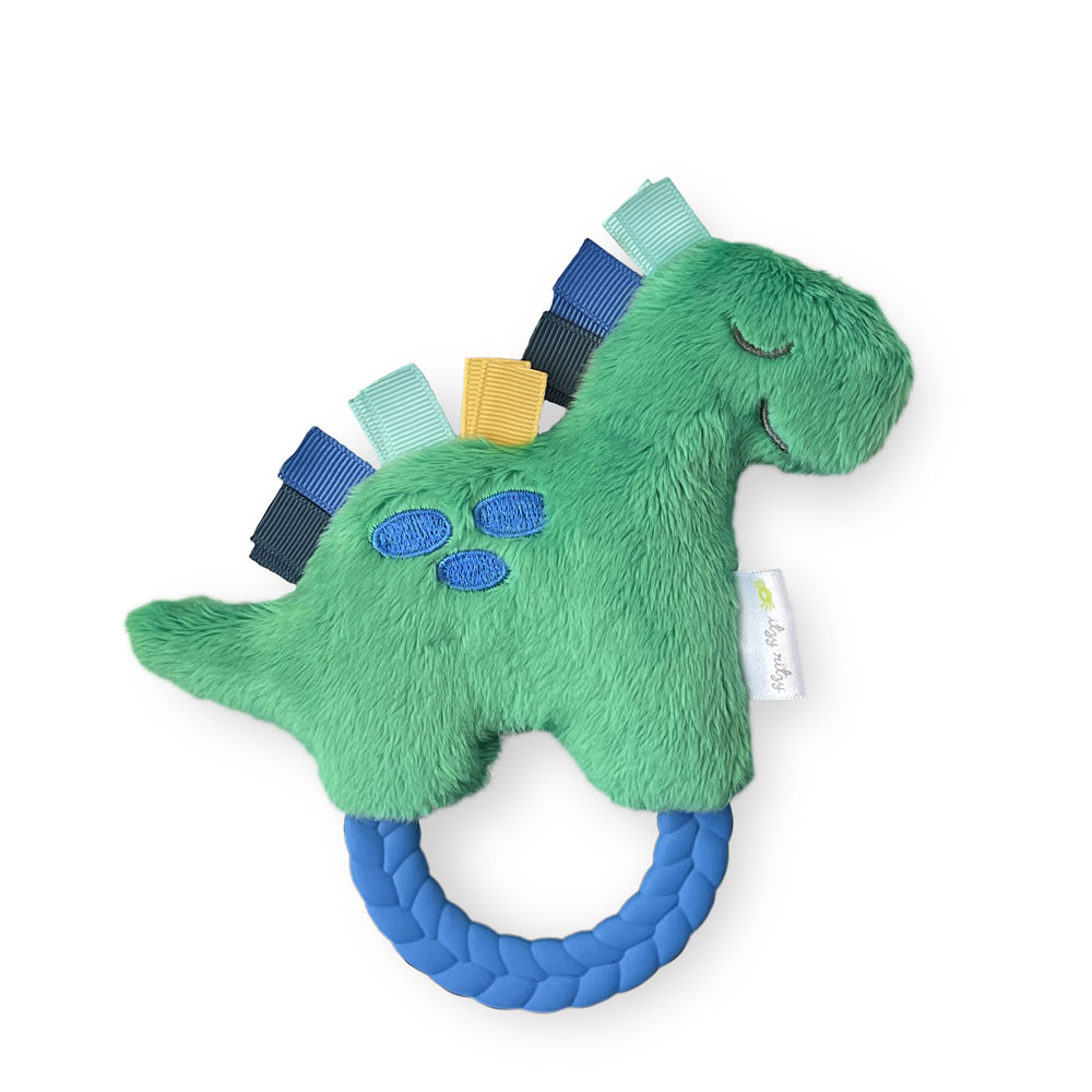 Itzy Ritzy Ritzy Rattle Pal Peluche Dino Avec Dentition | Babies R Us ...