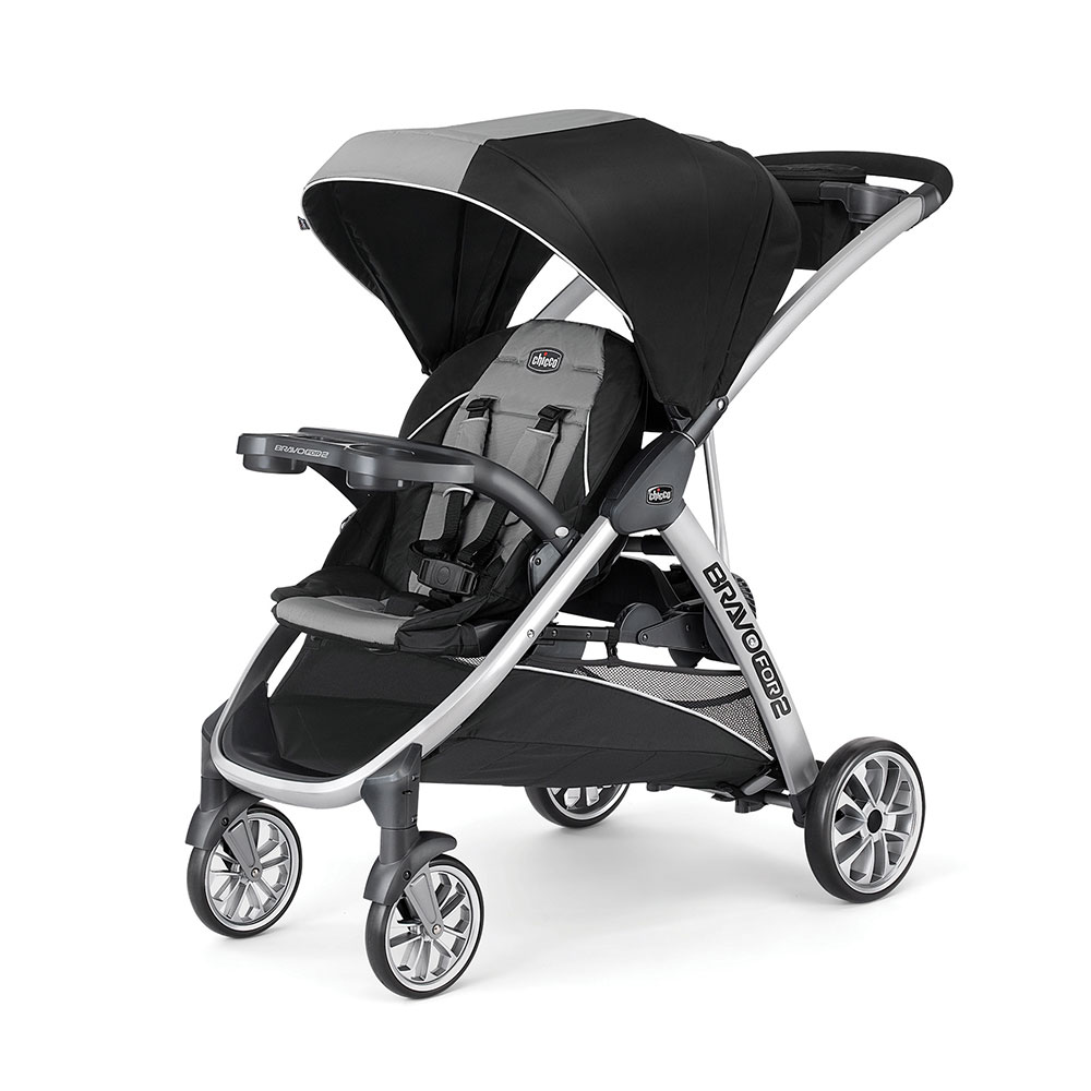 chicco stand and sit stroller