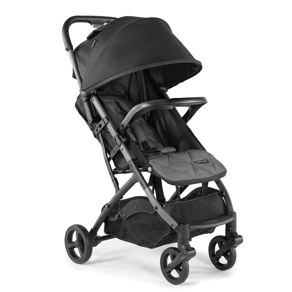 Summer 3Dpac CS Compact Fold Stroller with The Affirm 335 DLX Rear-Facing Infant Car Seat Slate Gray and Affirm 335 Infant Car Seat Adapters 