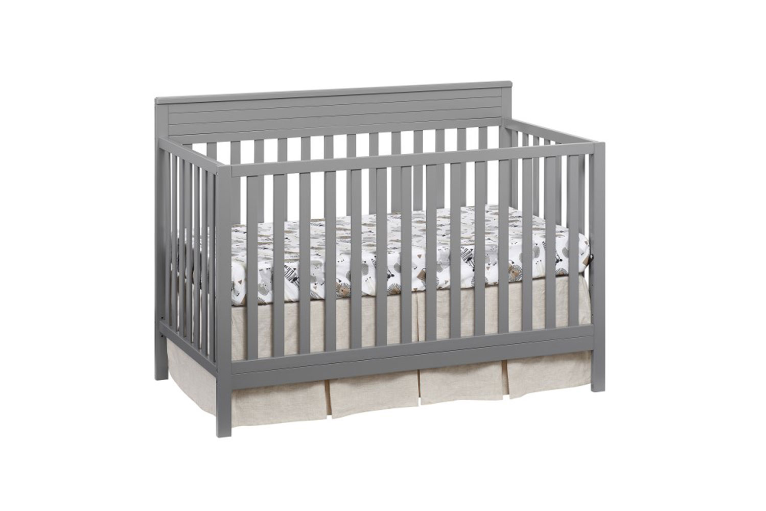Oxford Baby Skyler 4in1 Convertible Crib Dove Gray - R Exclusive ...