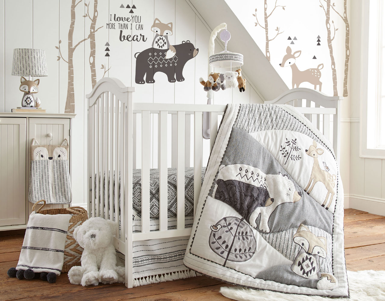babies r us elephant crib set