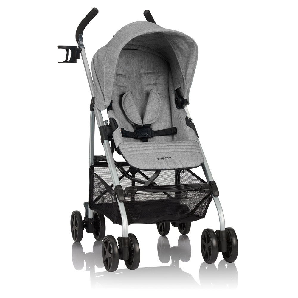 evenflo grey stroller