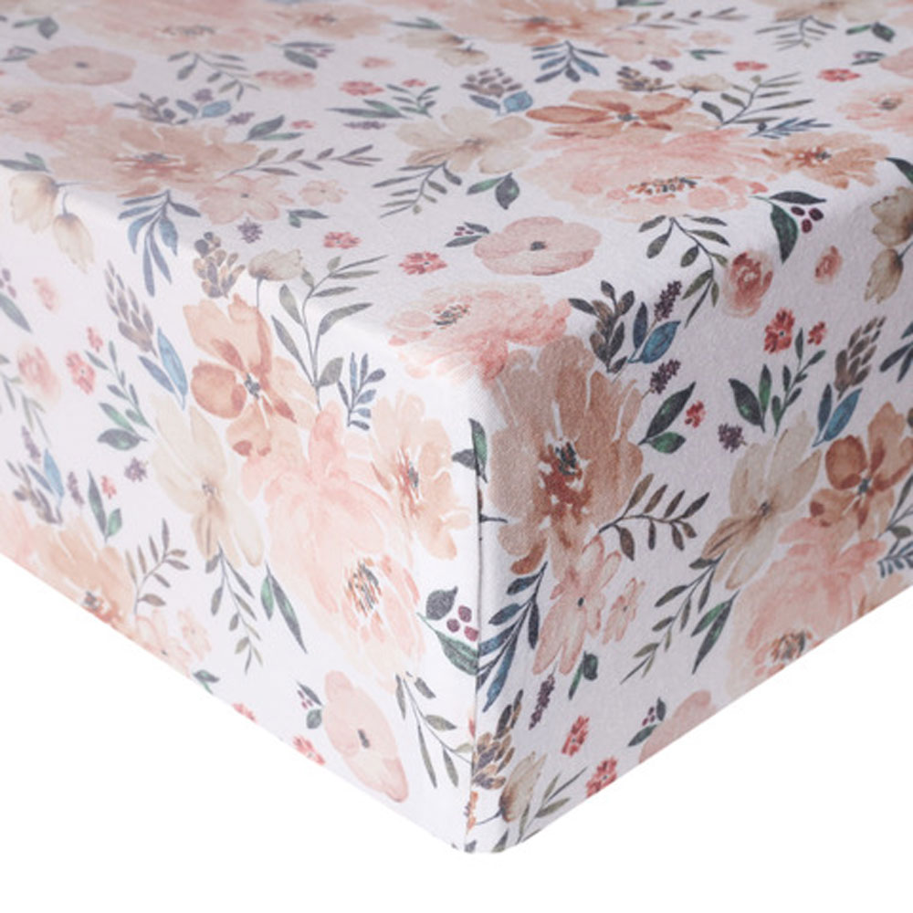 Copper Pearl Autumn Premium Crib Sheet Babies R Us Canada